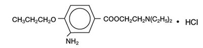 Proparacaine Ophth Sol Struct Image (Proparacaine Ophth Sol Chemical Struct)